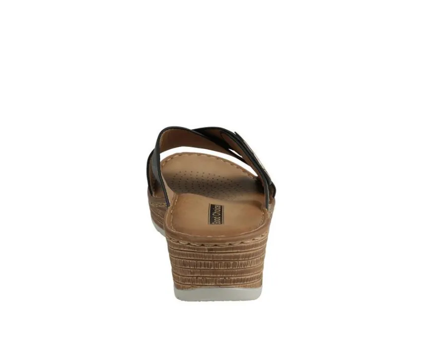 GC Shoes Pumps & Heels>Women's Demi Wedge Sandals
