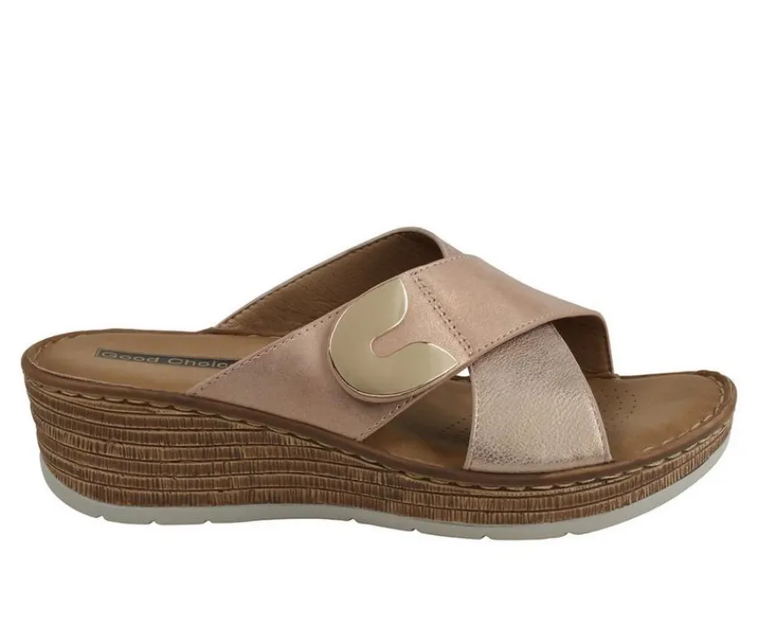 GC Shoes Pumps & Heels>Women's Demi Wedge Sandals