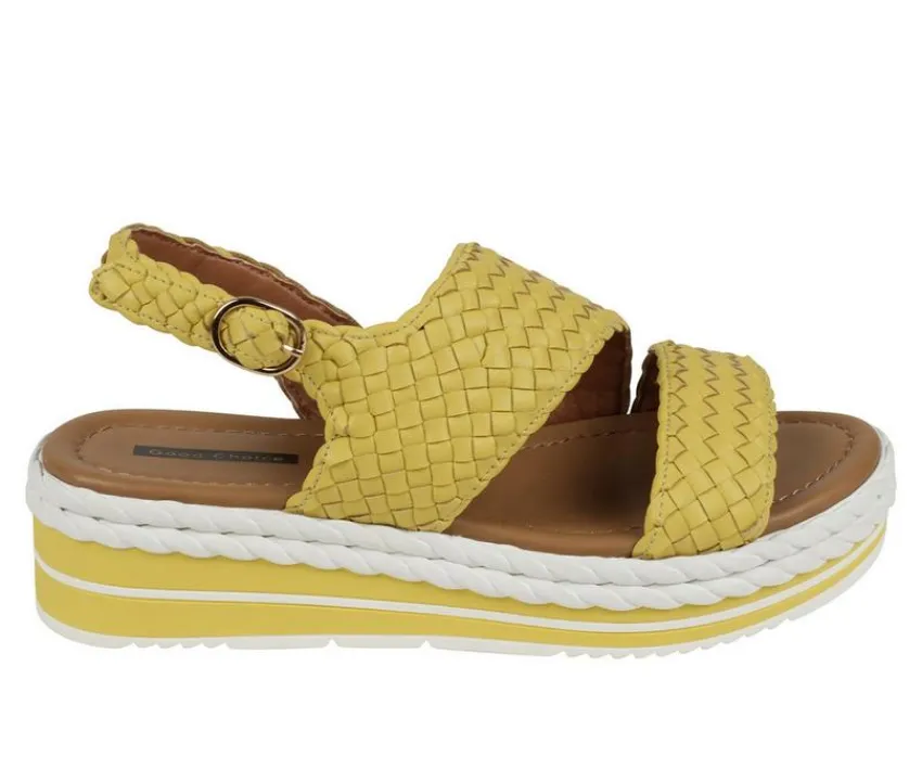 Women's Gallante Platform Wedge Sandals|GC Shoes Hot