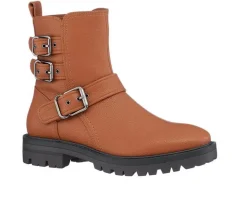 Women's Kingsburg Moto Boots|GC Shoes Outlet