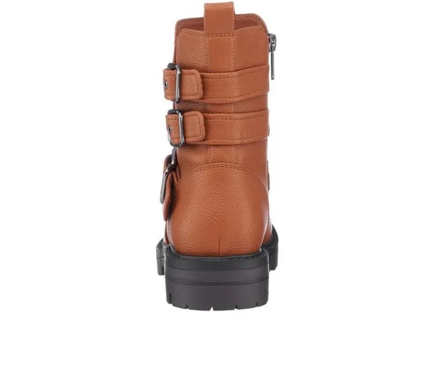 Women's Kingsburg Moto Boots|GC Shoes Outlet