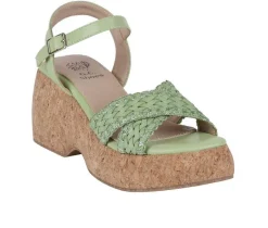 GC Shoes Pumps & Heels>Women's Lucy Platform Wedge Sandals