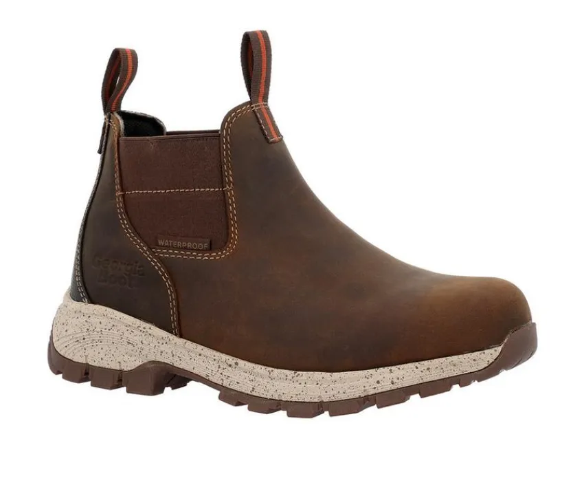 Georgia Boot Boots & Booties>Women's Georgia Women's Eagle Trail Alloy Toe Work Boots