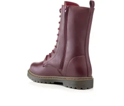 Women's B905 Mid Calf Combat Boots|Henry Ferrara