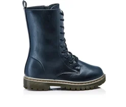 Henry Ferrara Lace Up>Women's B905 Mid Calf Combat Boots