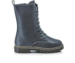 Henry Ferrara Lace Up|Boots & Booties>Women's B905 Mid Calf Combat Boots