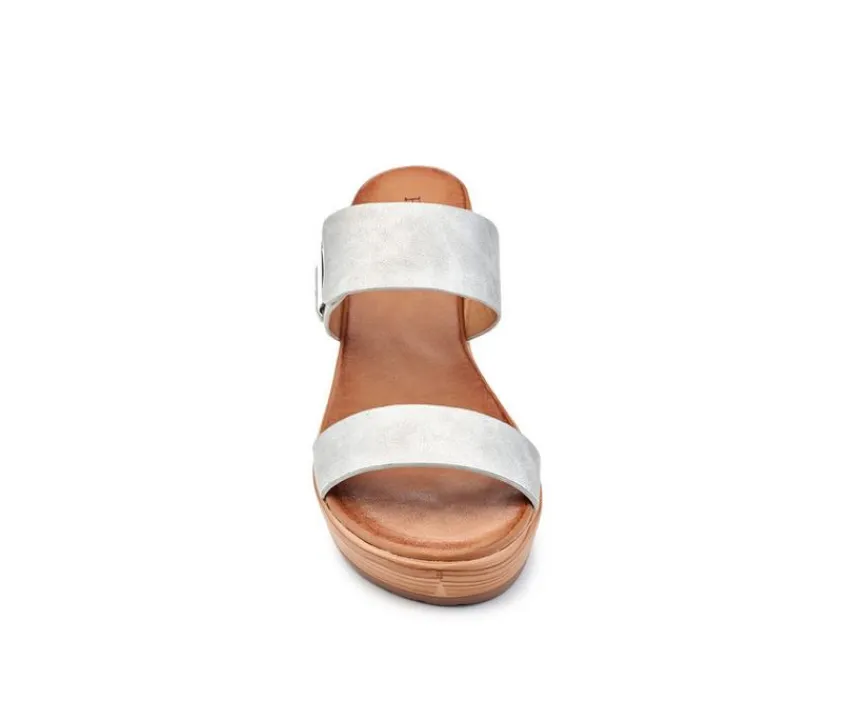 Women's Comfort-202 Wedge Sandals|Henry Ferrara Sale