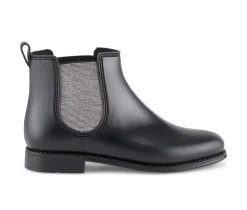 Henry Ferrara Chelsea>Women's Marsala-Bling Rain Boots
