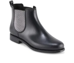Henry Ferrara Chelsea>Women's Marsala-Bling Rain Boots