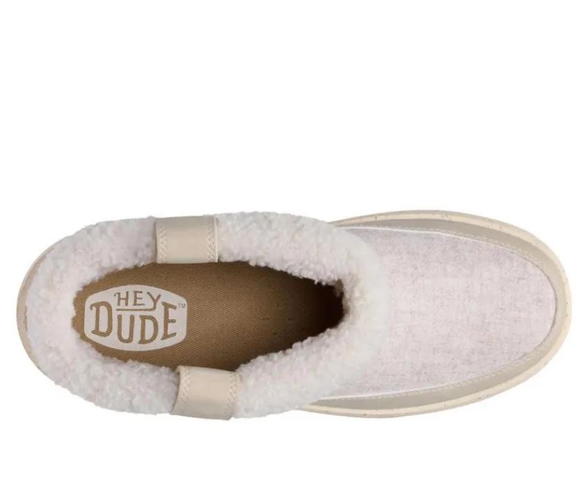 HEYDUDE Boots & Booties>Women's Camden Cuff Wool Cozy Booties