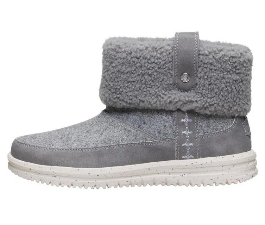 Women's Camden Cuff Wool Cozy Booties|HEYDUDE Outlet