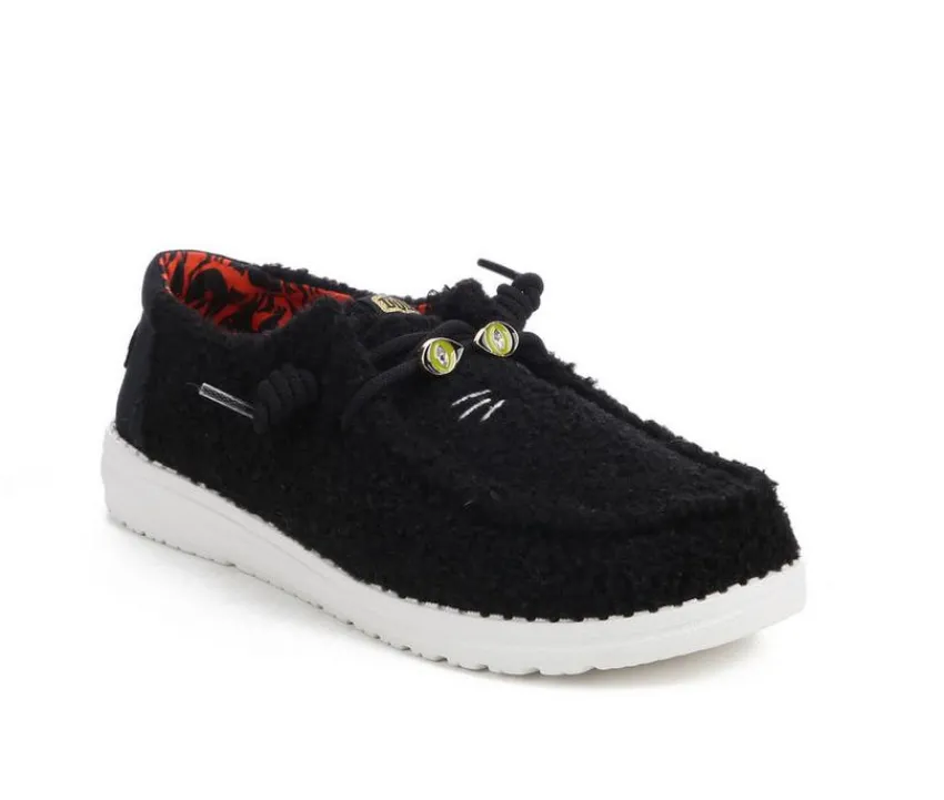Women's Wendy Black Cat|HEYDUDE Clearance