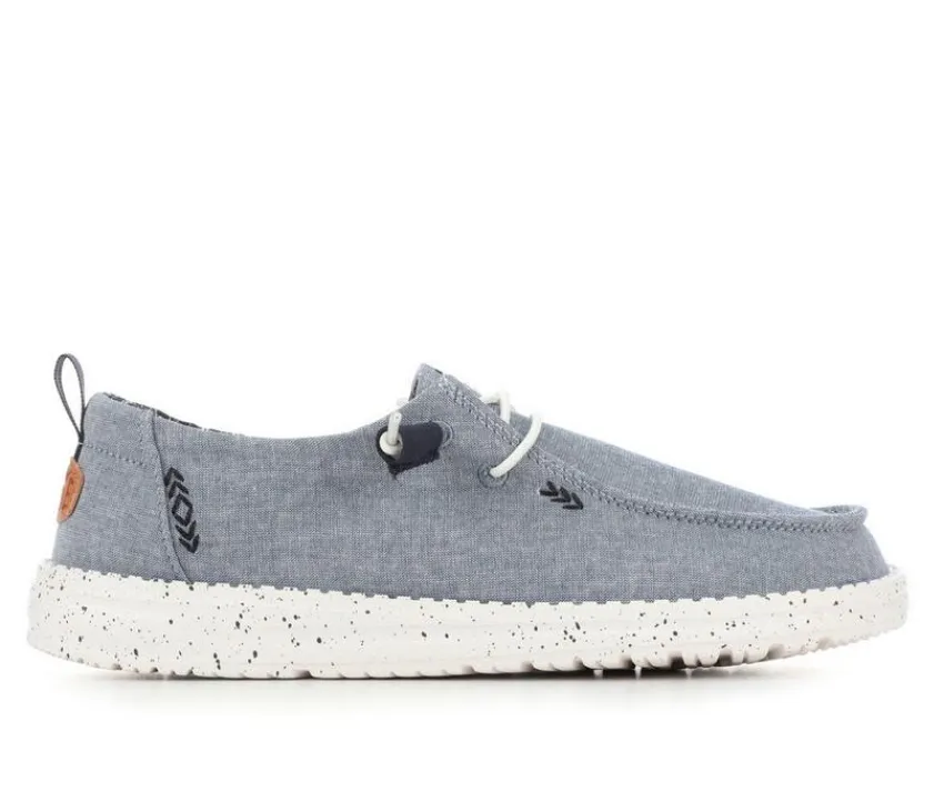 Women's Wendy Chambray Casual Shoes|HEYDUDE Clearance