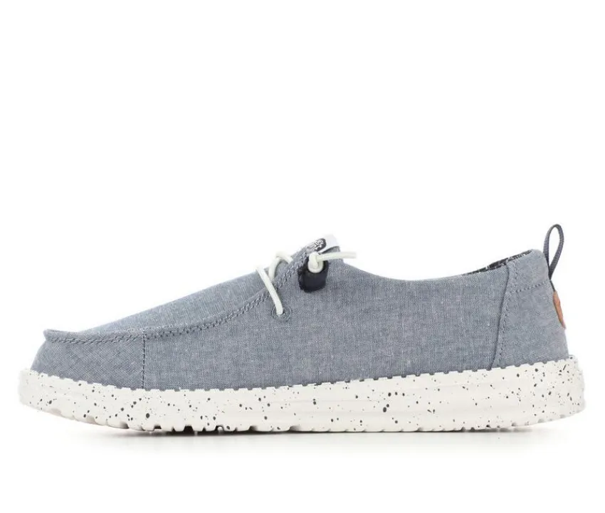 Women's Wendy Chambray Casual Shoes|HEYDUDE Clearance