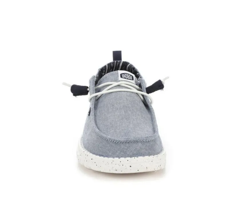 Women's Wendy Chambray Casual Shoes|HEYDUDE Clearance