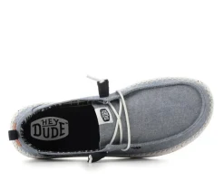 Women's Wendy Chambray Casual Shoes|HEYDUDE Clearance