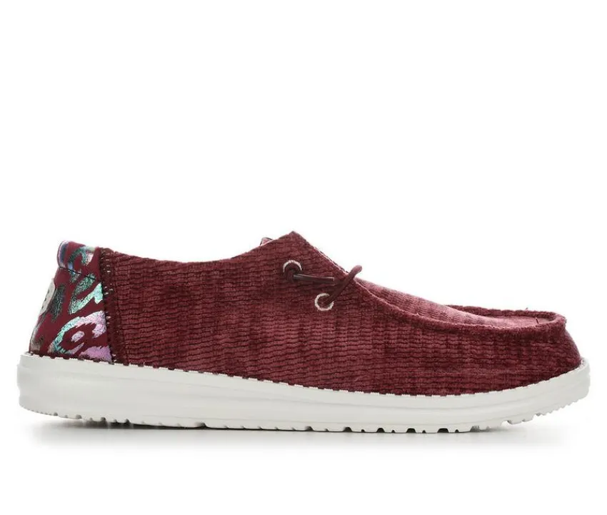 Women's Wendy Corduroy Leo Casual Shoes|HEYDUDE Discount