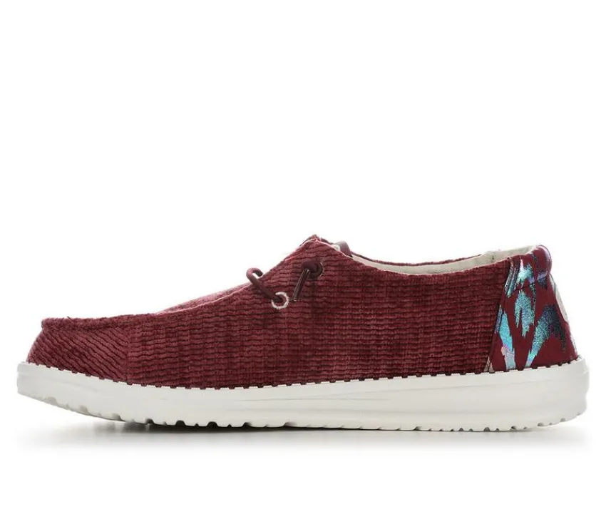 Women's Wendy Corduroy Leo Casual Shoes|HEYDUDE Discount