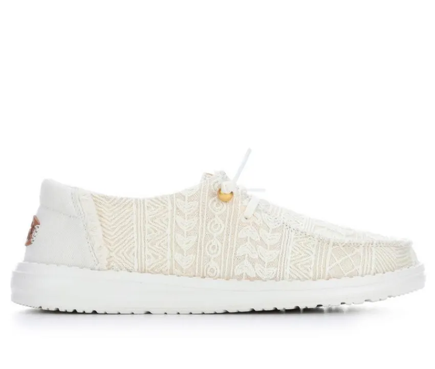 Women's Wendy Crochet Lace Casual Shoes|HEYDUDE Online