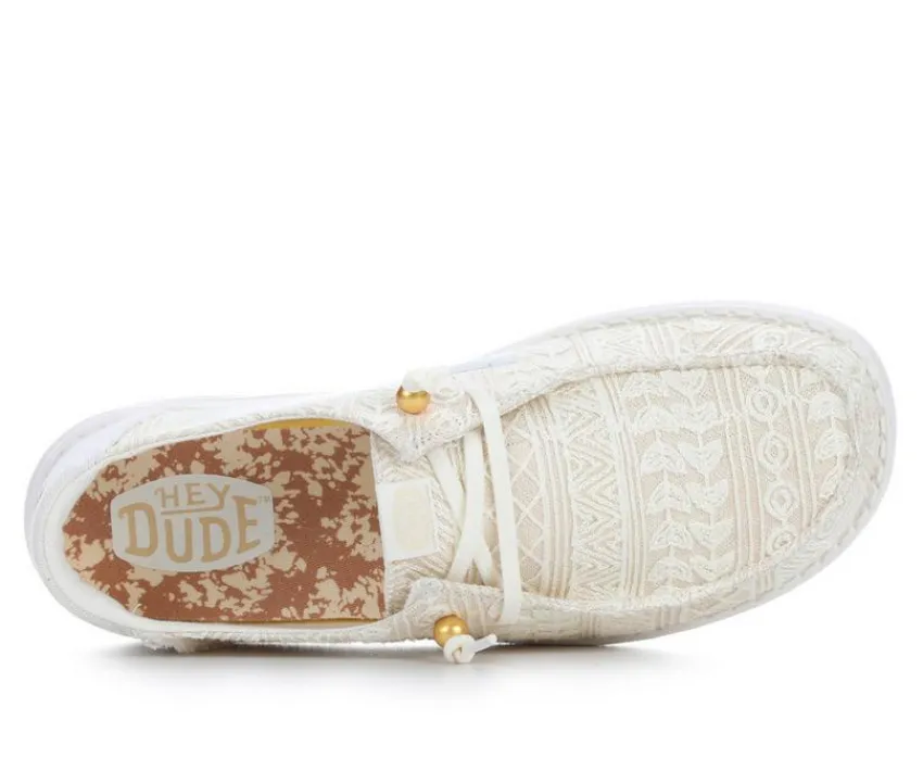 Women's Wendy Crochet Lace Casual Shoes|HEYDUDE Online