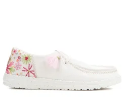 Women's Wendy Funk Embroidered Floral|HEYDUDE Clearance