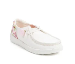 Women's Wendy Funk Embroidered Floral|HEYDUDE Clearance