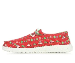 Women's Wendy Holiday Sweater Slip-on Shoes|HEYDUDE New