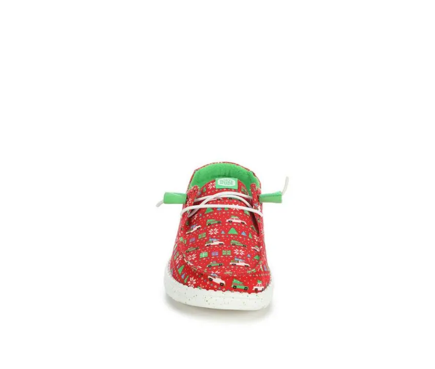 Women's Wendy Holiday Sweater Slip-on Shoes|HEYDUDE New