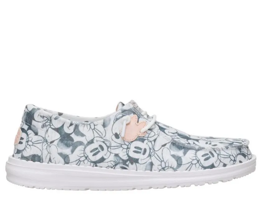 HEYDUDE Boat Shoes & Slip-Ons>Women's Wendy Minnie Mouse