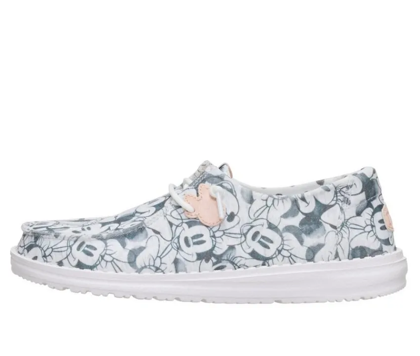 HEYDUDE Boat Shoes & Slip-Ons>Women's Wendy Minnie Mouse