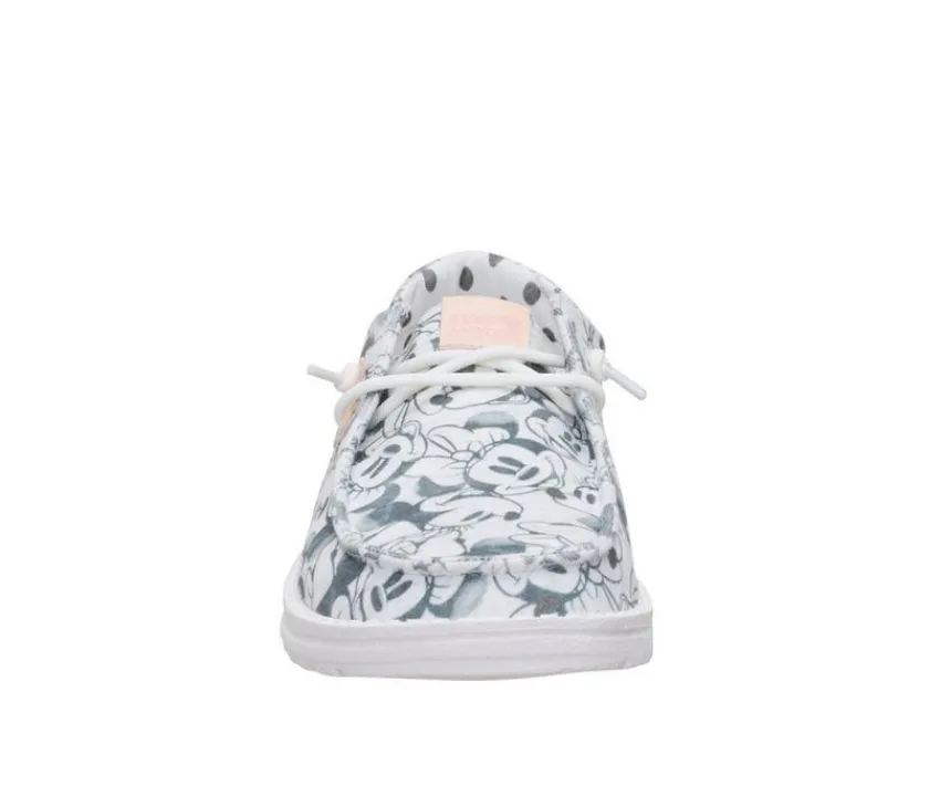 HEYDUDE Boat Shoes & Slip-Ons>Women's Wendy Minnie Mouse
