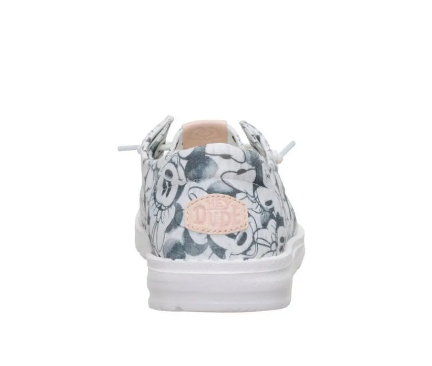 HEYDUDE Boat Shoes & Slip-Ons>Women's Wendy Minnie Mouse