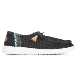 Women's Wendy Perf Canvas Casual Shoes|HEYDUDE