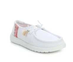 Women's Wendy Perf Canvas Casual Shoes|HEYDUDE Discount