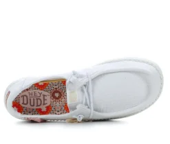 Women's Wendy Perf Canvas Casual Shoes|HEYDUDE Discount