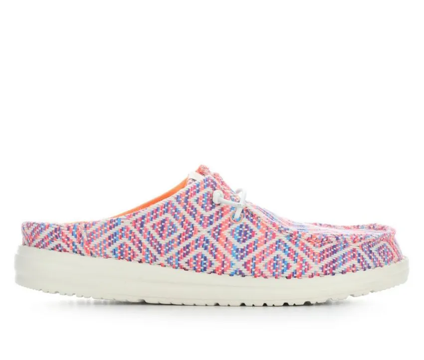 HEYDUDE Boat Shoes & Slip-Ons>Women's Wendy Slip Surf Baja Casual Slip-On Shoes