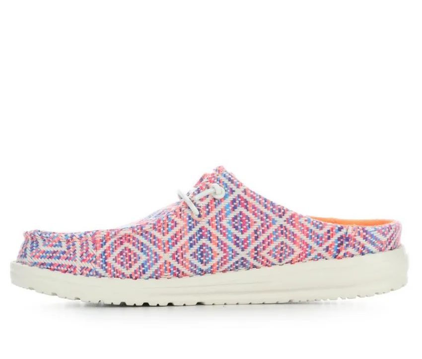 HEYDUDE Boat Shoes & Slip-Ons>Women's Wendy Slip Surf Baja Casual Slip-On Shoes
