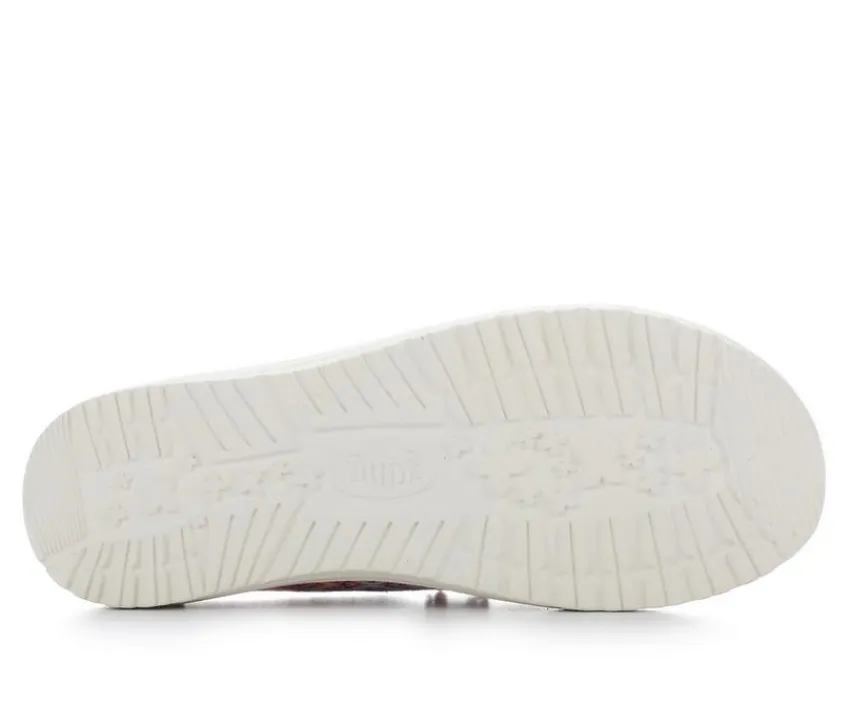 HEYDUDE Boat Shoes & Slip-Ons>Women's Wendy Slip Surf Baja Casual Slip-On Shoes