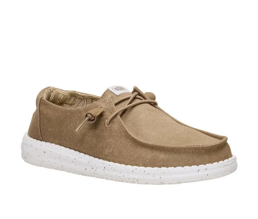 Women's Wendy Stretch Canvas Casual Shoes|HEYDUDE Outlet