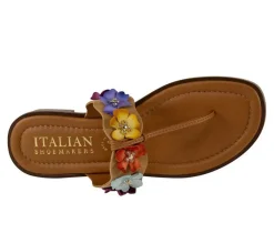 Women's Adara Flip-Flops|Italian Shoemakers Hot