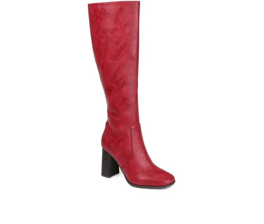 Women's Karima Wide Calf Knee High Boots|Journee Collection