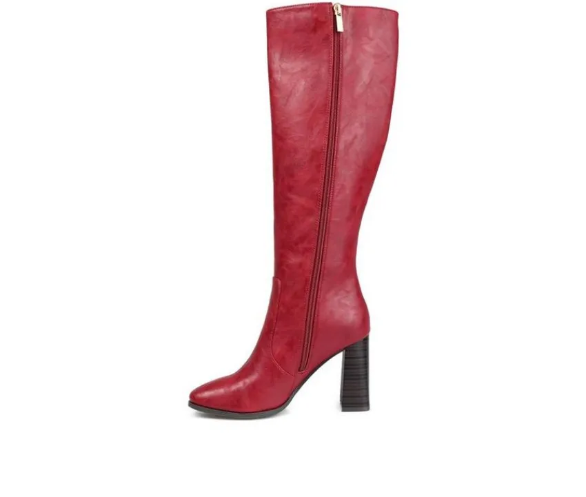 Women's Karima Wide Calf Knee High Boots|Journee Collection
