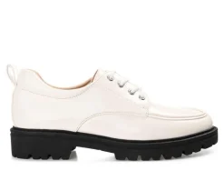 Journee Collection Loafers & Oxfords>Women's Zina Lugged Oxfords