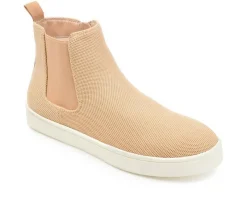 Journee Collection High Top|Chelsea>Women's Kolbee High-Top Sneaker Booties