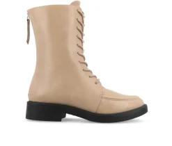 Journee Collection Lace Up>Women's Nikks Lace Up Boots