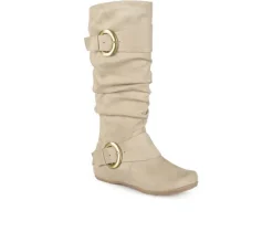 Women's Jester-01 Knee High Boots|Journee Collection