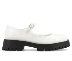 Journee Collection Loafers & Oxfords>Women's Kamie Chunky Mary Janes