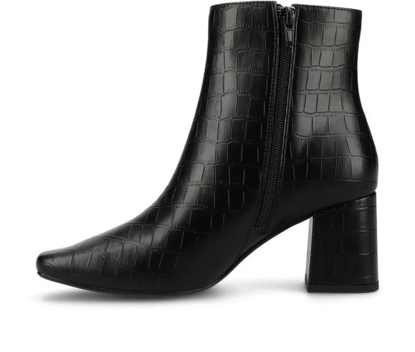 Women's Haylinn Block Heel Booties|Journee Collection New