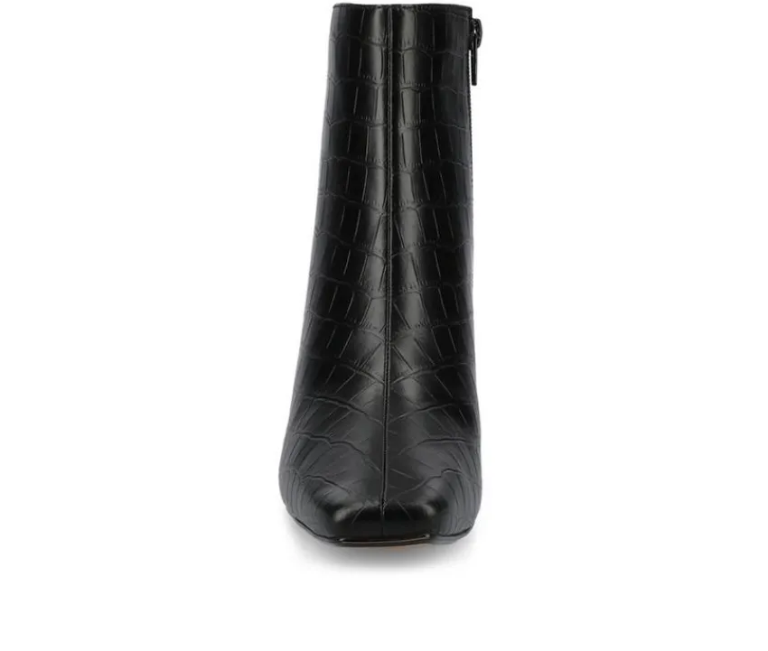 Women's Haylinn Block Heel Booties|Journee Collection New