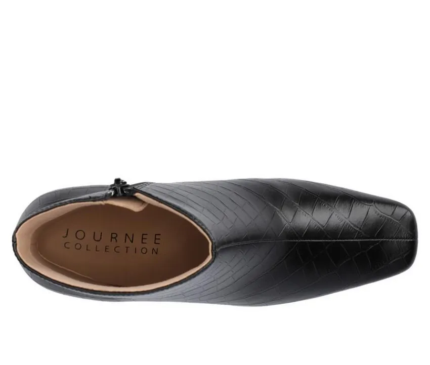 Women's Haylinn Block Heel Booties|Journee Collection New